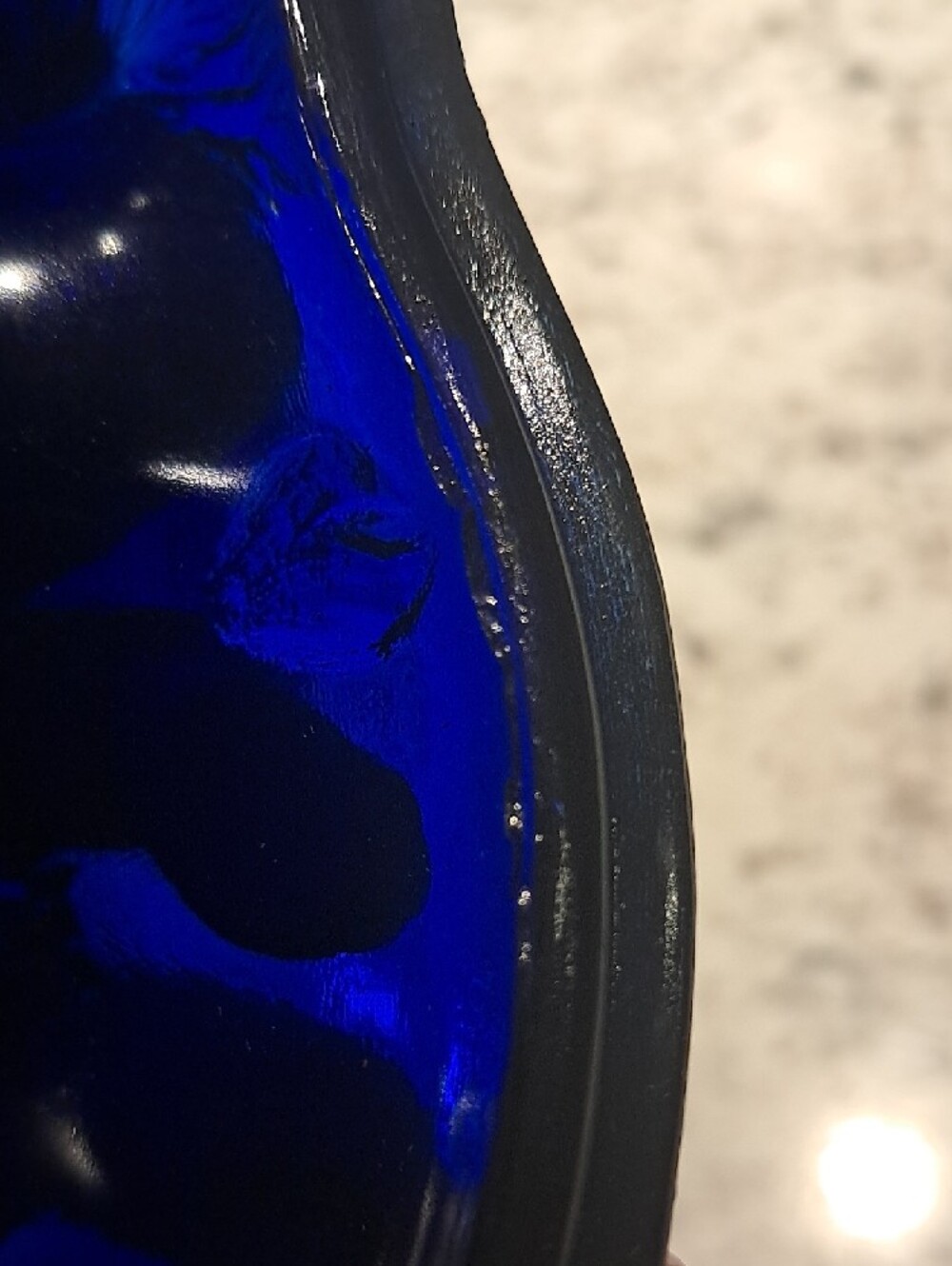 Vintage Westmoreland "Humphrey The Camel" Cobalt Blue Lidded Candy Dish - Picture 9 of 9